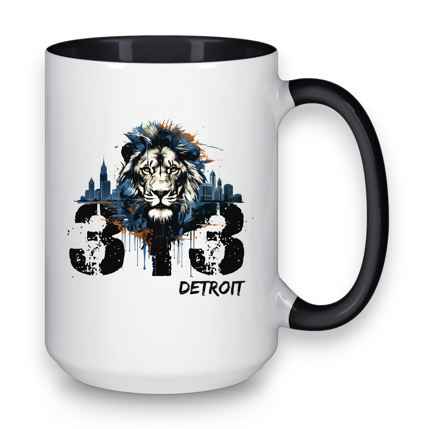 Detroit Lions 313 15 oz. coffee mug