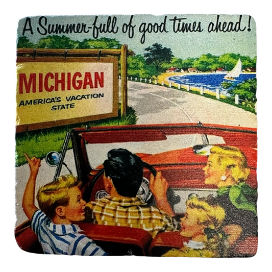 Michigan Marble Coaster