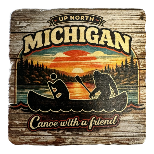 Michigan Marble Coaster