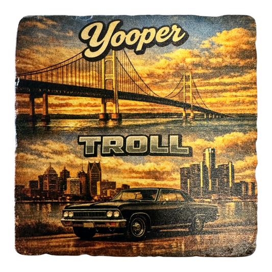 Yooper Troll Magnet